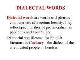 Siobhan marron, 2 bloor st east, suite 820, toronto. Stratification Of English Vocabulary Literary And Colloquial Strata