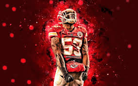 You can also upload and share your favorite american football wallpapers. Download Wallpapers Anthony Hitchens 4k Linebacker Kansas City Chiefs American Football Nfl National Football League Kc Chiefs Anthony Hitchens 4k Red Neon Lights Anthony Hitchens Kc Chiefs For Desktop Free Pictures For