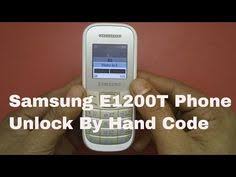First do a custom reset: How To Unlock Samsung Gt E1200 Phone Lock