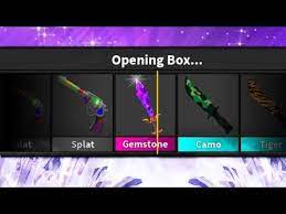 How many gems are in the mystery box? 100 000 Gem Mm2 Unboxing Roblox By Nzxt Waffles