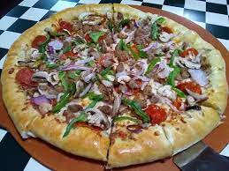 Deuce we have 10 large pizzas up grabs today! Supreme Stuffed Crust Was Very Good Picture Of Pizza Hut Jefferson Tripadvisor
