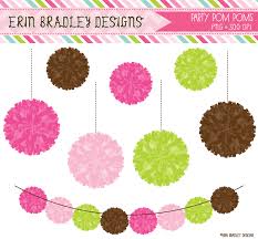 Black And Gold Pom Poms Transparent Background Preppy Pom Poms Commercial Use Clipart Digital Clip Art Graphics Clip Art Pom Pom Garland