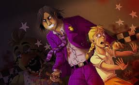 Five nights at freddy's the puppet or the marionette loading.ani. Fnaf Purple Guy And Chica By Ladyfiszi On Deviantart
