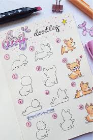 Check spelling or type a new query. Cute Animal Doodles Anyone Can Draw 20 Easy Tutorials Bujo Babe