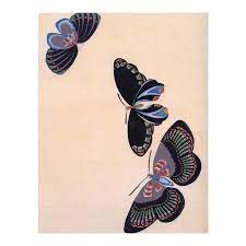 Kono Butterflies 22 Unframed Artwork In 2021 Traditional Butterfly Tattoo Butterfly Illustration Japanese Tattoo Women