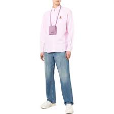 KENZO Boke Flower Series Shirts Men Pink