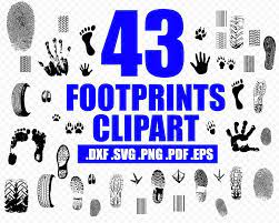 Handprint Vector Footprint Clipart Tread Prints Svg Car Wheels Car Wheels Diy Car Wheels Rims