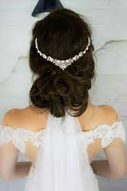 Pearl Bridal Hair Piece Back Headpiece Romantic Head Chain Boho Wedding Hair Accessories Boho Wedding Hair Accessories Pearl Hair Piece Boho Bridal Hair