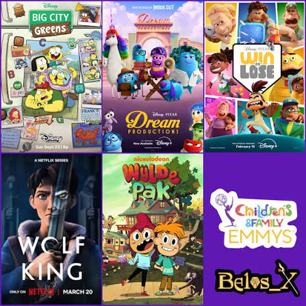 Estás son las series animadas nominadas a "Mejor serie animada para niños o  adolescentes" en los Children's & Family Emmys. #BigCityGreens (Disney  Channel) #DreamProductions (Disney Plus) #WinOrLose (Disney Plus) #WolfKing  (Netflix) #WyldePak (
