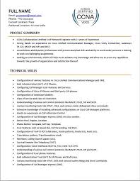 voip resume samples top 4 templates