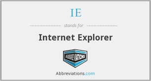 Internet explorer (formerly microsoft internet explorer and windows internet explorer, commonly abbreviated ie or msie) is a series of graphical web browsers developed by microsoft and included in. Ie Internet Explorer