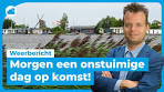 Weerbericht: onstuimige vrijdag op komst - YouTube