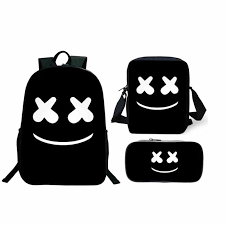 Make sure to enter the huge iphone 11s giveaway! Marshmello Backpack And Lunch Box School Bag Kid Bookbag Best Gifts
