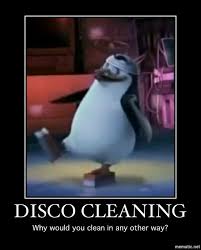 Lol Private Disco Cleaning Xd Penguins Of Madagascar Penguins Funny Memes