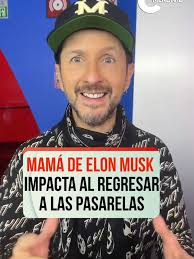 La madre de #ElonMusk sorprendió a todos con su regreso a las pasarelas  durante la New York Fashion Week. #ShowBizz con @Oscar Madrazo  #ImagenNoticias #YoTeVeo