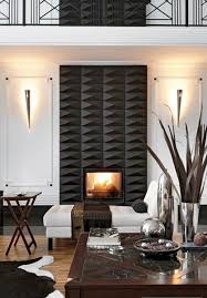 Black And White Fireplace Wall Pin By Moonchild Bonne Vivante On Architecture Interior Design Fireplace Surrounds Home Interior