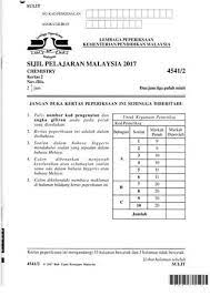 Spm 2014 candidates might find the below tips and experience sharing practical and inspiring. Spm 2017 Chemistry Paper 2 By Intan Issuu