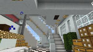 Change color placement to red if the player blocks it; Modern House Stair Design Minecraft Game Sumer