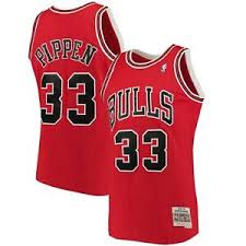 details about scottie pippen chicago bulls mitchell ness 1997 98 hwc swingman jersey red