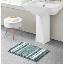 Shop for bath rugs & mats in bath. Vcny Home Aiden Jacquard Chenille Noodle Bath Rug 17 X 24 Aqua On Walmart Accuweather Shop