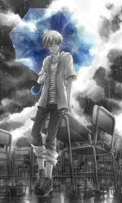 Sad anime boy standing in the rain. Pin By Reut Zohar On Aninyam Awesome Anime Anime Guys Manga Anime