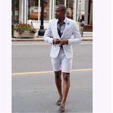 Maybe you would like to learn more about one of these? 2021 Summer Suit Costume Homme With Short Pant Terno Groom Tuxedos Summer Mens Wedding Suits Dress Blazer Jacket Pants Tie From Vineger 93 71 Dhgate Com
