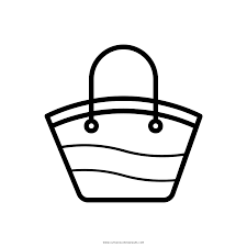 Empty cornucopia coloring page home template. Printable Beach Bag Coloring Page Coloring Printable B108 Route
