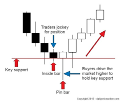 How To Trade The Inside Bar Pin Bar Combination Trading Charts Inside Bar Forex Trading