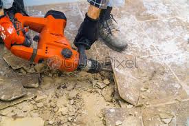 When it comes to repairing or remodeling. Preparation Of Repair The Bathroom Removing Old Tiles Stock Photo Crushpixel