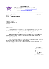 Jenis surat ini tergolong masih merupakan salah satu jenis surat. Doc Pt Gazendra Group Cecep Faturokhman Academia Edu
