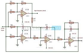 How to build a class d power amp projects. Active Audio Crossover Circuit Electronic Filter Circuits