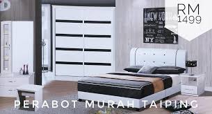 Mari kita mulakan dengan katil. Set Bilik Tidur Premium Perabot Murah Taiping ÙÙŠØ³Ø¨ÙˆÙƒ