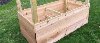 Stand the garden bed frame sidewalls upright and opposite each other, with the posts on the outside. How To Build Diy Raised Garden Boxes And Beds The Diy Nuts