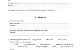 Abweichend hiervon gilt für den. Untermietvertrag Muster Noknok In 2021 Vertrag