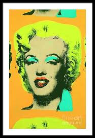 Marilyn Diptych Framed Art Prints for Sale
