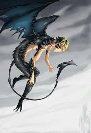 Aot X Male Dragon Reader Dragon Half Humanoid Dragon Hybrid Art