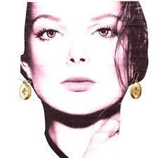 Robert Lee Morris Small Watermelon Cross Earrings