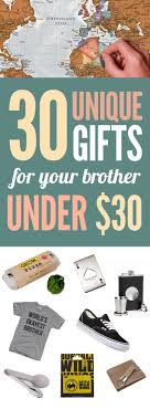 Opt for versus our extensive range of artistic gift guidelines that will create their eyes sparkle with wonder. 30 Unique Gifts For Brothers All Under 30 Gifts For Brother Family Christmas Gifts Christmas Gifts For Brother