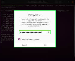 The file type is set automatically. How To Use The Gpg Command On Ubuntu