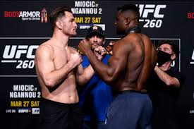 Francis ngannou faces off with heavyweight champion stipe miocic for the second time at ufc 260 on saturday, march 27. E6nt6ynq8wsnwm