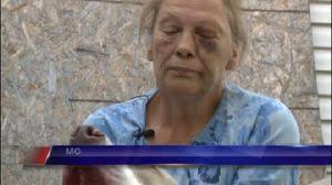 Mother brutally beaten by son until dog intervenes