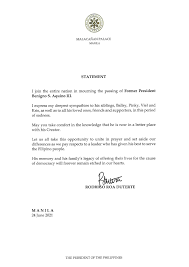 Former president noynoy aquino (far left) passed away this morning, thursday, june 24, 2021. F8zyhmd5n8cb4m