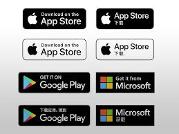 App Store And Google Play Badges Google Play App Store App