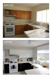 Diy Kitchen Update Light Upper Dark Lower Cabinets Updated Kitchen Update Kitchen Cabinets Farmhouse Bathroom Decor