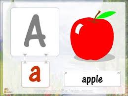 بطاقات الحروف الانجليزية جاهزة للطباعة