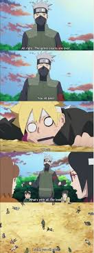 Kakashi Announcing That They Ve Passed The Genin Exam Boruto Episode 37 Kakashi Anime Naruto Naruto Clans
