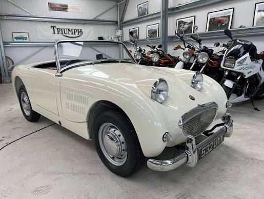 1959 Austin Healey Frogeye Sprite  Classic Car Garage  Cornwall UK