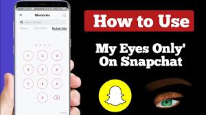 Just in case:😑 to recover: How To Use My Eyes Only On Snapchat My Eyes Only In Snapchat Setup And Perks Youtube