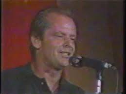 Jack Nicholson introduces Bob Dylan at Live Aid
