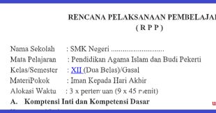 Check spelling or type a new query. Rpp Pai Kelas Xii Semester 2 Tahun 2019 K13 Update Data